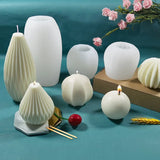 Geometric 3D Silicone Candle Mold for Soap Craft, Epoxy Resin, Home Decoration
