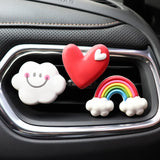 Rainbow Silicone Car Air Outlet Perfume Air Freshener Mold