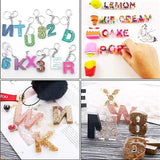 DIY Reversed Letter Jewelry Casting Mold for Making Craft