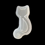 Cat Shape Bookmark Mould Epoxy Resin Casting Silicone Molds