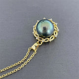 DIY Charm Pendant Base Mount Finding Settings for Pearls Corals Jade Beads