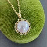 DIY Charm Pendant Base Mount Finding Settings for Pearls Corals Jade Beads
