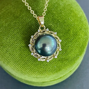 DIY Charm Pendant Base Mount Finding Settings for Pearls Corals Jade Beads