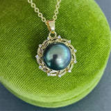 DIY Charm Pendant Base Mount Finding Settings for Pearls Corals Jade Beads