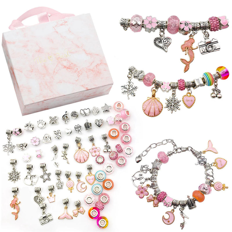 DIY Charm Bracelet Making Kit for Girls Teens Craft Age 5-10+ Present