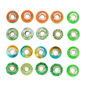 DIY Charm Bracelet Making Kit 4 Leaf Clover Professional Gift Christmas