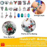 Glass Bead Charm Bracelet Kit with Storage Box