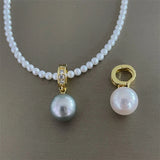DIY Charm Pendant Base Mount for Pearls Corals Jade Beads