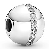 Sterling Silver Night Star Globe Seed Bead for Bracelet