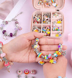 DIY Charms Bracelet Making Set Beads Pendant Accessories For Jewelry