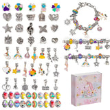 Kids Charms Bracelet Kit - DIY Jewelry Making Set