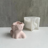 Cheek Support Flower Pot Storage Mold for Succulent Plant