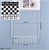Chess Resin Mold UV Epoxy Resin Molds Jewelry Accessories
