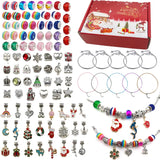 Christmas Bracelet Kit for Women Jewelry Making Accessories Charms Set