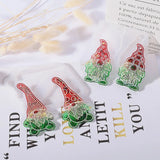 Christmas Santa Claus Silicone Mold Merry Christmas Crystal Epoxy Resin