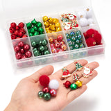 Christmas DIY Ornament Making Kit with Beads, Charms, and Pendants
