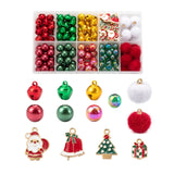 Christmas DIY Ornament Making Kit with Beads, Charms, and Pendants