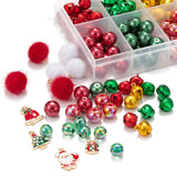 Christmas DIY Ornament Making Kit with Beads, Charms, and Pendants