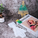 DIY Christmas Tree Crystal Mould Merry Christmas Table Ornament