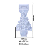 DIY Christmas Tree Crystal Mould Merry Christmas Table Ornament