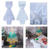 DIY Christmas Tree Crystal Mould Merry Christmas Table Ornament
