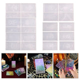 Classic Epoxy Tarot Card Mold Set 3D Resin Mold Silicone Materials