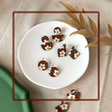 Polymer Clay Earrings Set with Jewelry Making Kit