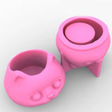 Dog Shaped Planter Silicone Mold for DIY Craft