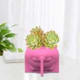 Dog Shaped Planter Silicone Mold for DIY Craft