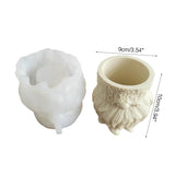 DIY Clay Mold Dwarf Planter Mold Succulent Plant Pot Silicone Mold