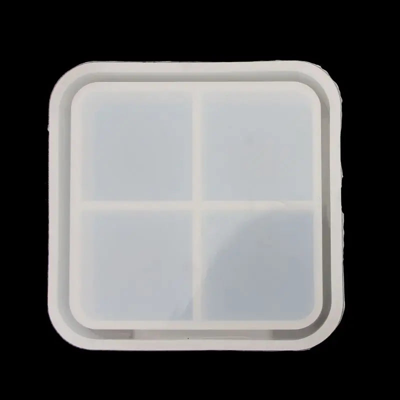 Clear Liquid Square Quicksand Silicone Mold Resin Craft DIY