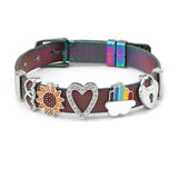 Colorful Clouds & Flowers Charm Beads for 10mm Mesh Bracelets