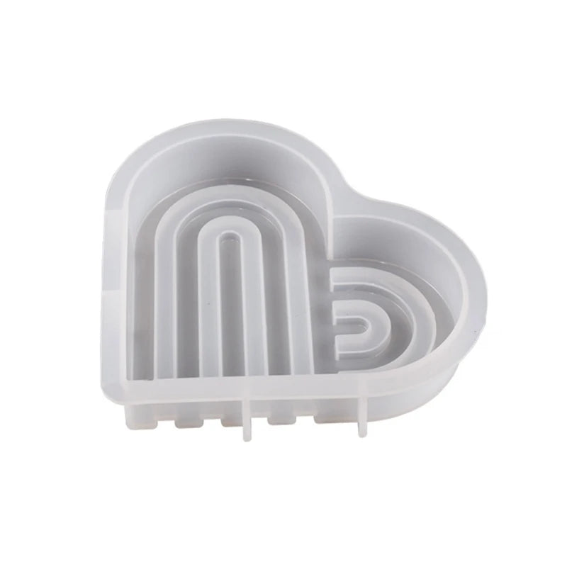 Silicone Coaster Resin Mold for DIY Crafts Making Coasters