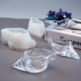 3D Conch Shell Resin Mold Epoxy Mirror Makeup Egg Storage Silicone Mold