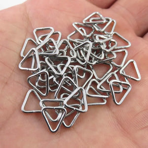Stainless Steel Triangular Ring Circle Accessories