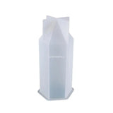DIY Craft Epoxy Resin Mold Hexagonal Cone Decorations Silicone Mould
