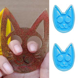 Epoxy Resin Mold Self-defense Cat Keychain Silicone Mould