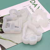 DIY Craft Clay Tools Soap Making 3D Art Wax Mold Silicone Mould Christmas Candle