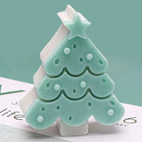 DIY Craft Clay Tools Soap Making 3D Art Wax Mold Silicone Mould Christmas Candle