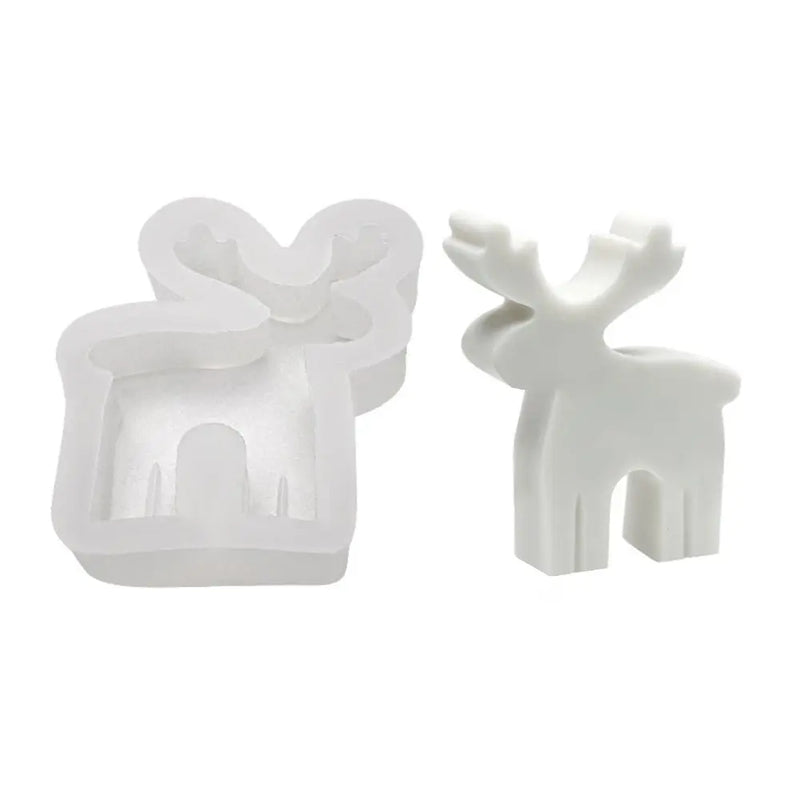 DIY Craft Clay Tools Soap Making 3D Art Wax Mold Silicone Mould Christmas Candle