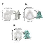 DIY Craft Clay Tools Soap Making 3D Art Wax Mold Silicone Mould Christmas Candle