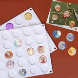 30-Cavity Silicone Mold for DIY Craft Seal Stamp Crystal Resin