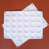 30-Cavity Silicone Mold for DIY Craft Seal Stamp Crystal Resin