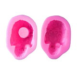 Skull Head Ashtray Epoxy Resin Mold Silicone Mould