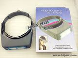 DIY Craft kit Double-lens Head-Wearing Magnifier Binocular Optical Glass