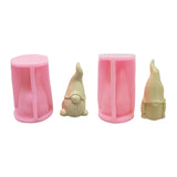 Gnome Epoxy Resin Mold Aromatherapy Plaster Soap Silicone Mould