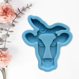 Bull Head Resin Mold for DIY Jewelry Storage