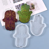Crystal Epoxy Resin Mold Hand of Fatima Ornaments Silicone Mould