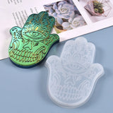 Crystal Epoxy Resin Mold Hand of Fatima Ornaments Casting Silicone Mould