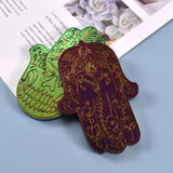 Crystal Epoxy Resin Mold Hand of Fatima Ornaments Casting Silicone Mould
